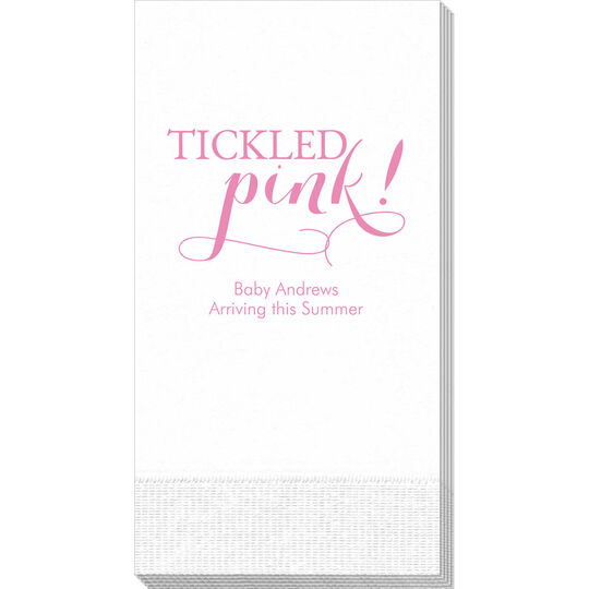 Tickled Pink Guest Towels